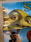 Massive 6 Piece Vintage 2001 Shrek Theater Wall Advertisement Carboard Poster