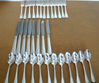 Vintage Oneida Hotel Silverplate   Steel Flatware  33 Pieces