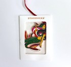 Starbucks 2017 Holiday Siren Enamel Ornament Christmas New