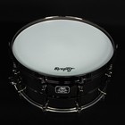 Ludwig 6 5  X 14  Universal Brass Snare Drum  Black Nickel Hardware