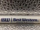 Bw Best Western Hotels   Resorts White Blue Franchise Advertising Ballpoint Pen