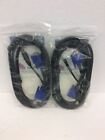 2x New Startech Svusb2n1-6 Computer Cables Usb vga 2-in-1 Kvm Switch Cable  6ft