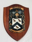 Set Of 3 Family Crest Metal Wood 13   x9 5   
