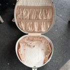 Samsonite Vintage Ivory Beige Hat Box Original