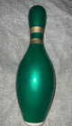Metallic Geen Bowling Pin Bak 14  See Pics Made In Taiwan Plastic 
