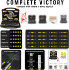 Professional Bore Sight Laser Kit Green Boresighter With 50 Adapters All Caliber