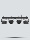 Chauvet Dj Gigbar Flex Lighting System With Derby  Par Can Lights  Footswitch   