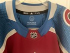 Colorado Avalanche Game Issued Jersey 2023 Opening Night Meyers Adidas Mic 56