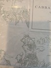 Cabbages And Roses King Sheet Set Country Toile  Cotton Percale New Sage Green