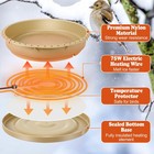 Large Heated Bird Bath For Outside Winter  75w Heated Bird Baths For Outdoors   