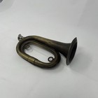 Trench Bugle Ww1 Era Brass 1918 York sons Grand Rapids 9    1152 Slightly Bent