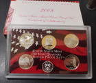 2008 Us S Mint Silver Proof Set 14 Coins Box Coa 90  Silver