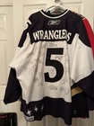 Las Vegas Wranglers Signed Hockey Jersey  Original  not Authenticated 