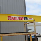 Abell Howe 1 5 Ton Free Standing Motorized Jib Crane 16  Swing 12  Travel 480v