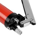 4500 Psi Heavy Duty Solid Steel Lever Action Manual Grease Gun 18  Flexible Hose