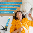Silicone Sealant  100  Silicone Caulk Clear Waterproof For Rv  Kitchen  Bath  Ge