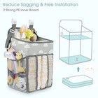 Best Hanging Diaper Caddy Organizer Stacker For Changing Table  Crib  Playard Or
