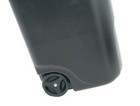 Us Warehouse Rubbermaid 50 Gal Roughneck Wheeled Plastic Garage Trash Can  Black