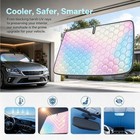 For Bmw Thickened Car Windshield Sun Shade Visor Uv Block Cover  57 31 Inch 
