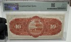 10 Pesos  cows  Mexico  Banco De Tamaulipas S 430r 1902-1914 Pmg 65 Epq  Gem Unc