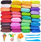36 Colors Air Dry Clay magic Modeling Clay With Tools ultra Light Diy Modelin   