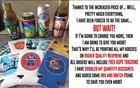 Funny Can bottle Holder Koozie  Coozie Happiest Day Of My Life  Love Of Fishing 