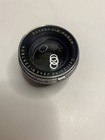 Vintage Contax Rf Mount Carl Zeiss Jena 5cm F2 Sonnar Rangefinder Uncoated Pre W