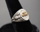 Ww2 Army Airborne Jump Wings Parachutist Badge Sterling Silver Ring 10 5g Sz 10