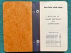 1954 Illinois Central Railroad Conductors Rules Icrr Railway Schedule Of Wages