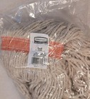 New  11 Mophead Rubbermaid Fgf51800 White 24oz Blend Durapro  1  Band commercial