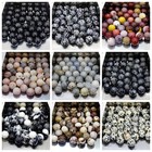 Wholesale Natural Gemstone Round Spacer Loose Beads 4mm 6mm 8mm 10mm 12mm Pick