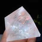 Natural Clear Quartz Crystal Pyramid Chakra Healing Energy Gemstone Reiki Tower