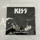 Vintage Kiss Band Earring Sterling Silver 925 Made In Italy 1998 Nos