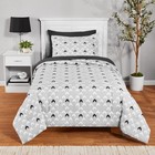 5 Piece Reversible Bed In A Bag Comforter Set With Sheets Twin-xl