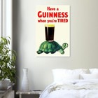 Turtle - Vintage Advertising Poster - Beer And Wine Print