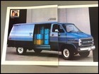1984 Chevrolet Chevy Van Vintage Car Sales Brochure Catalog - Cargo Hi-cube