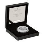 2023 King Arthur     Myths And Legends 2 Oz Silver Proof With Box And Coa