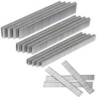18 Gauge 1600-count  1 4 Inch Narrow Crown Staples 1 2  3 4  1  And Brad Nail   