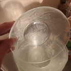 Set Of 7 Coca Cola 6    Embossed Bowl Clear Glass Coke