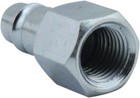 Milton 761 1    1 4  Mnpt V Style Air Plug Fittings 10 Pack High Flow Pro