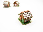 Dollhouse Miniature Christmas Gingerbread House Candy Sweet Holiday A 13770