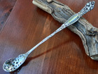 Sterling Silver International Frontenac Long Handle Slotted Olive Spoon  No Mono