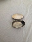 Micro-mosaic Trinket Or Pill Box - Black With Multicolor Flowers
