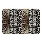 Cheetah Print Bath Rugs Leopard Zebra Giraffe Skin Ultra Soft Non Slip Bathtub 