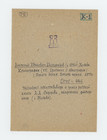 Rare Signed Original Ex Libris By A  Kalashnikov For Academician A  Sidorov