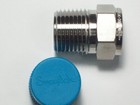 1 - Swagelok Stainless Steel Pipe Plug  1 2  Male Npt   Ss-8-p
