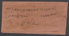 Aop India 1870s-80s Stampless Postage Due Cover
