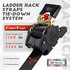 Aa-racks Heavy Duty Retractable Ratchet Straps  2 Pack  - 2 Inch X 9 Ft 3300lbs