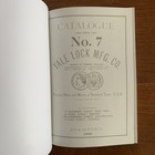 1880 Yale Lock Mfg  Company Catalog No  7   Facsimile