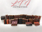 72 Pc Library Prop Books Miniature Dollhouse Books 1 12 Scale Bookshelf Decor